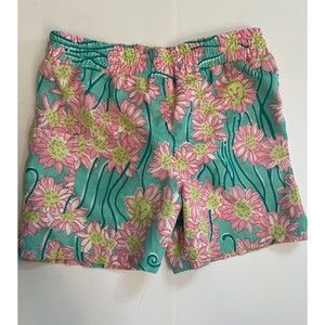 Lilly Pulitzer Boys Toddler Shorts White Label Swimwear Swim Trunks XS 2T 3T 4T